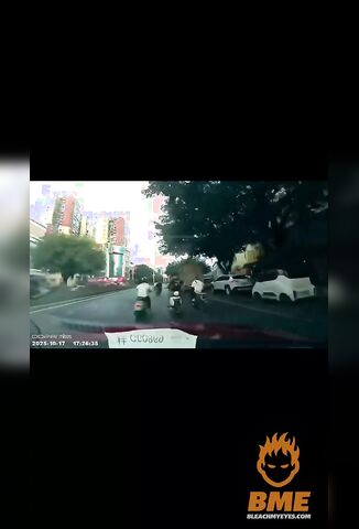 Lone Biker Sends Car To Kill Biker Gang