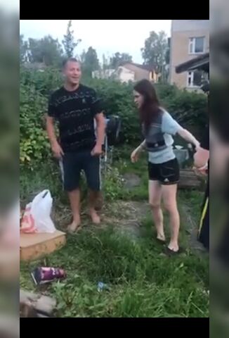 Wasted Girl Finds Out