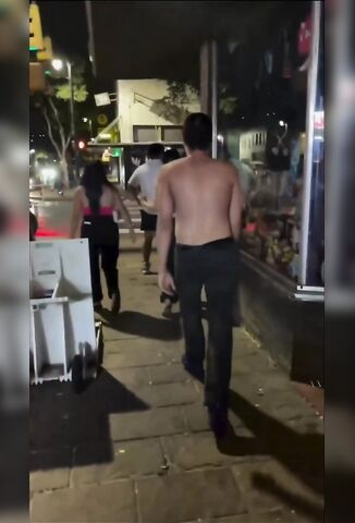 Soccer Kick The The Face Ends Shirtless Mans Attack