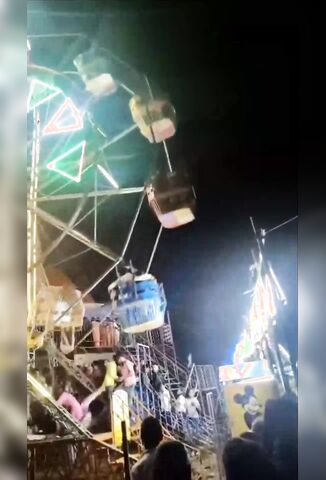 Another Indian Fairground Ride Lives Up To Expectations