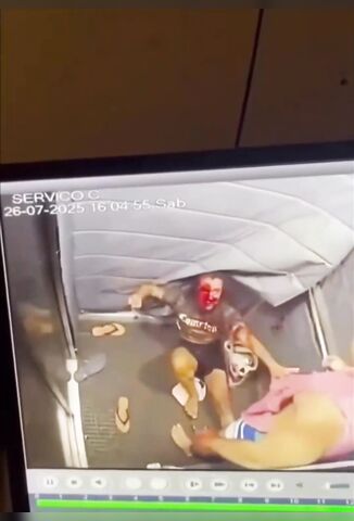 Roid Rage In The Elevator