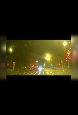 Biker Somersaults After High Speed Impact At The Crossroads