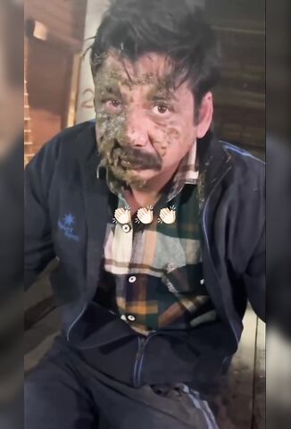 Homeless Guy Took A Shit Outside Mans Store So The Owner Brings It Back