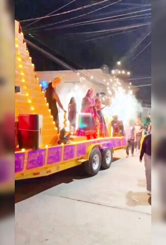 Mexican Town Parade Gets Off To An Explosive Start