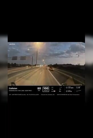 Broken Down Driver Has A Mental Breakdown