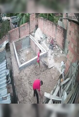 Worker Falls Through The Ground Into Cess Pit