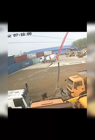 Cement Layer Electrocuted Faceplants His Creation