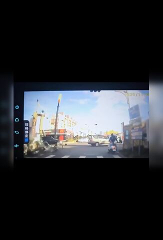 Tesla Driver Wipes Out Two Scooter Riders