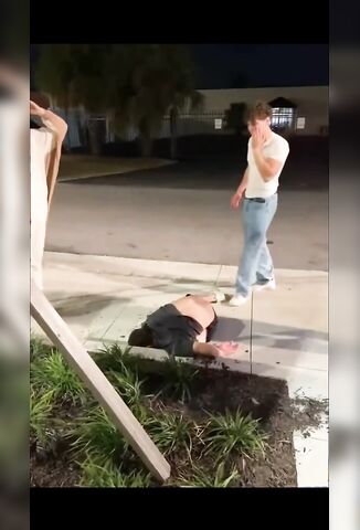 Ducked The Punch And Landed A Belter On Chad