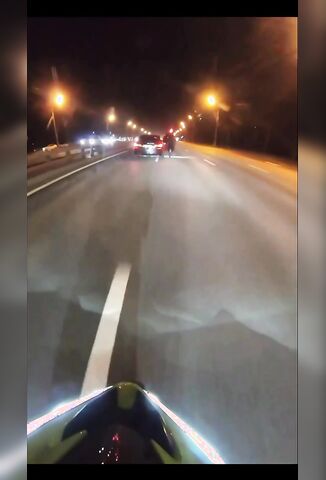 Biker Front Flips Then Gets His Head Run Over By A Biker Friend