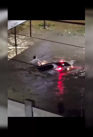 He Loved That Car So Much He Went Down With It