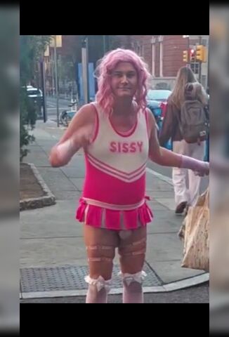 Creep In A Pink Wig Assaulting Women