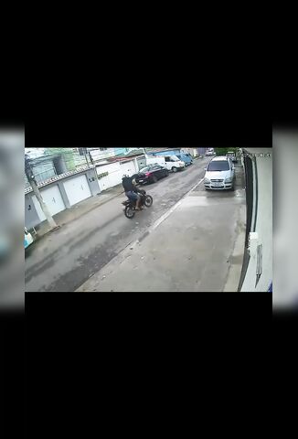 Hitmen On A Bike Taken Out By Their Target