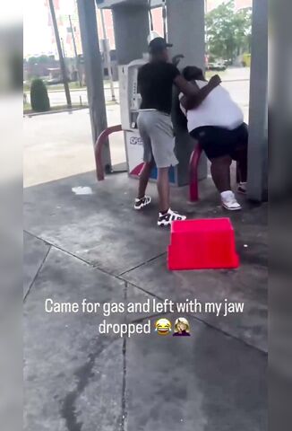 Fat Guy Can't Run Away From The Embarassment