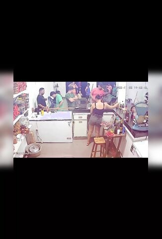 Man Walks Into A Bar After An Argument And Settles The Beef