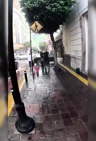 Transformer Explodes In The Street Injuring Nosey Passer By