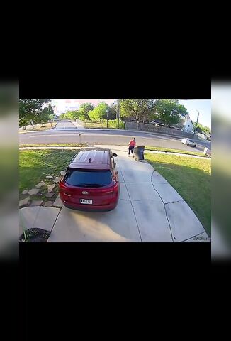 Girl Puts The Trash Out Gets Mowed Down