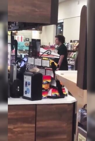 Fatty Becomes One With The Packets Of Chips