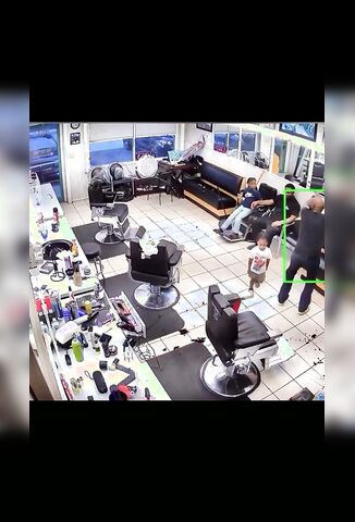 Previous Customer Not Happy About His Hairline Brings Back A Gun