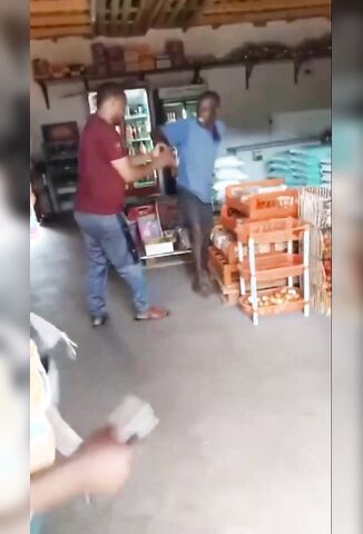 Shopkeeper Finds Out His Customers An Amateur Boxer