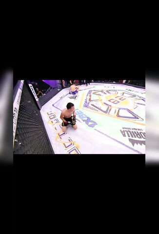 MMA Fighter Celebrates In Style