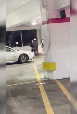 White Guy V Two Black Guys In The MGM Parking Garage