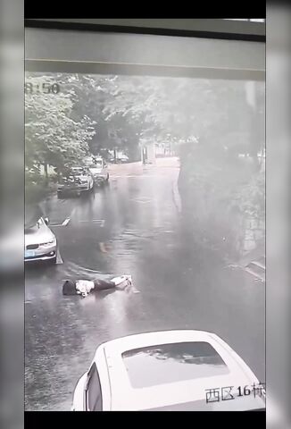 Woman Not Paying Attention On The Road