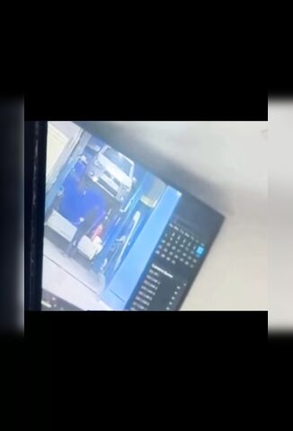 Vehicle On Garage Ramp Collapses Crushing Inquisitive Man