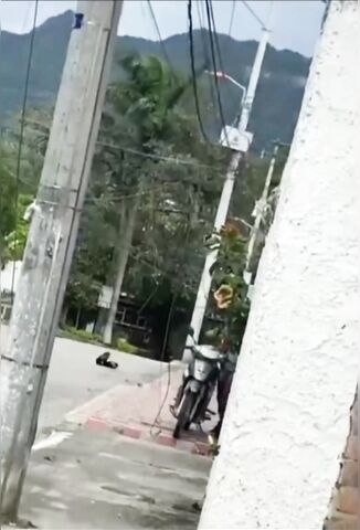 Man Electrocuted Trying To Move His Bike From A Fallen Overhead Wire