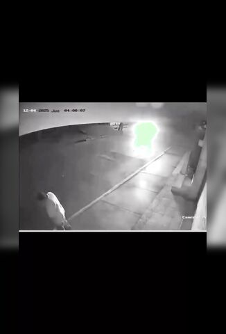 Slow Pedestrian Wiped Out By Fast Car