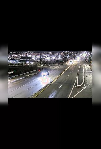 Man Appears To Run Into Oncoming Traffic With A Death Wish
