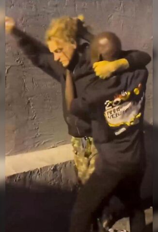 Black Guy Demolishes White Guy But Then The White Guy Pulls A Knife