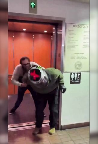 Wearing A Motorcycle Helmet And Still Getting Your Ass Whooped