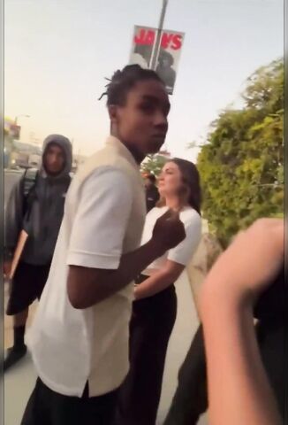 She Stands Her Ground And Won't Be Intimidated