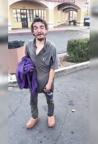 Man Counting 20s In Front Of Homeless Nickelodeon  Star Tyler Chase