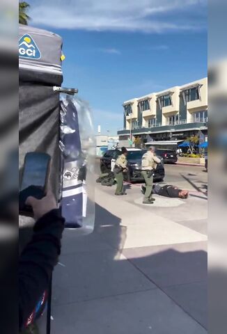 Homeless Man Shot And Killed By Police In Front Of Protesting Crowd