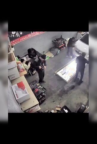 Mechanic By The Inspection Pit Crushed By Idiot With A Lead Foot