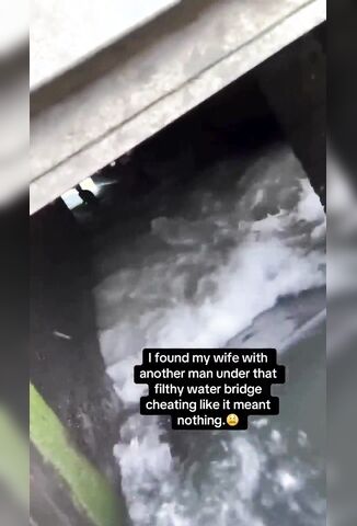 Man Catches His Wife Cheating On Him In A Storm Drain