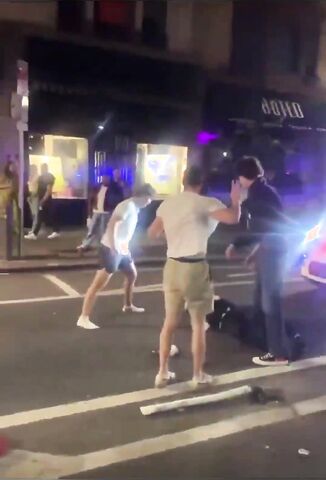 Soccer Kick To The Head Knockout Kid Gets Tased Into The Asphalt