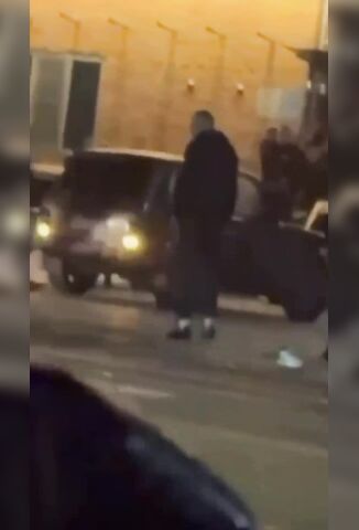 HNY In Russia - Drunk Driver Runs Down Multiple People Outside The Club