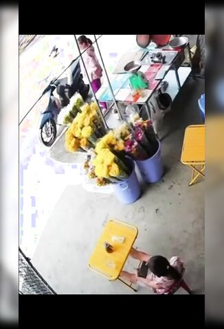 Girl Talking To Her Boyfriend Killed By Loose Truck Wheel