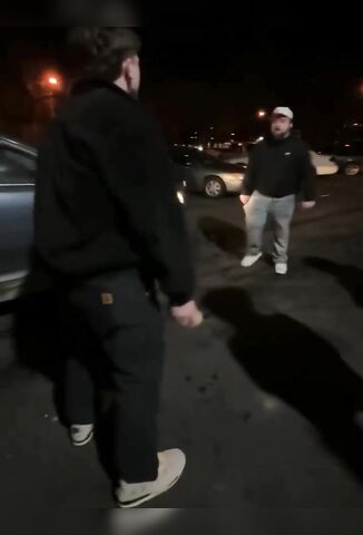 Beer Can To The Face Ends Fight Before it Starts