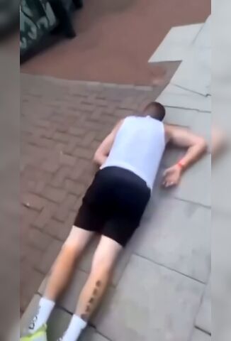 Boss Man Knocks A Guy Out Then Delivers A Free Prostate Exam