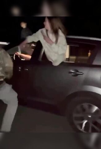 Bitch In The Back Filming Content For Likes