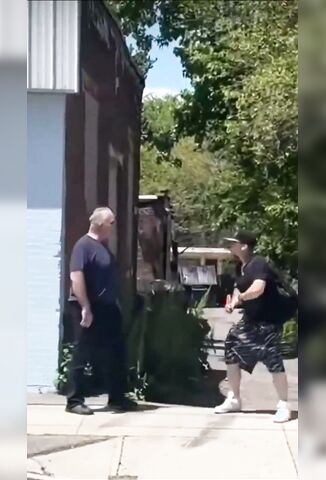 Old Coot Beats Youngen In A Game Of Rock Paper Scissors