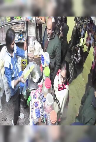 Indian Man Drops Dead Of A Massive Heart Attack While Out Shopping