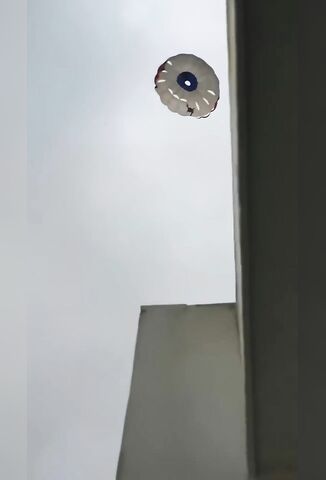 Parasailing Tourist Gets Lost During Storm When The Rope Snaps