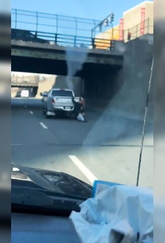 Random Dude Catching A Laid Back Ride Down The Highway