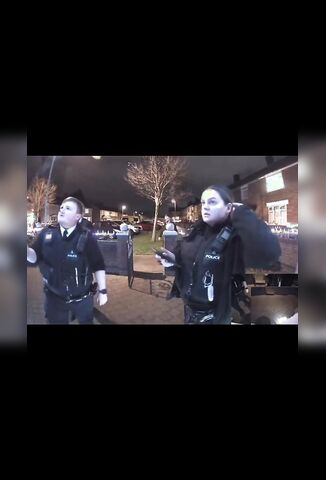 Police Turn Up At British Moms House But The Son Answers The Door