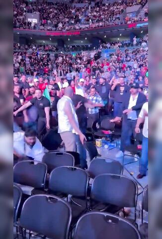 UFC Fans Getting In On The Action Early